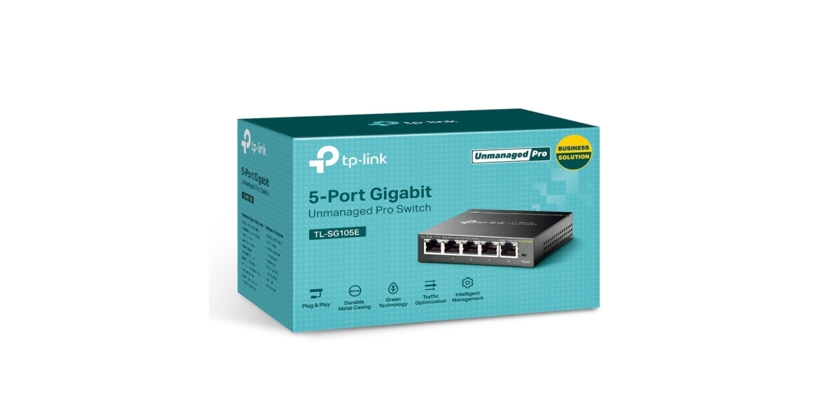 Switch TP-Link TL-SG105E, 5 port, 10/100/1000 Mbps 566770