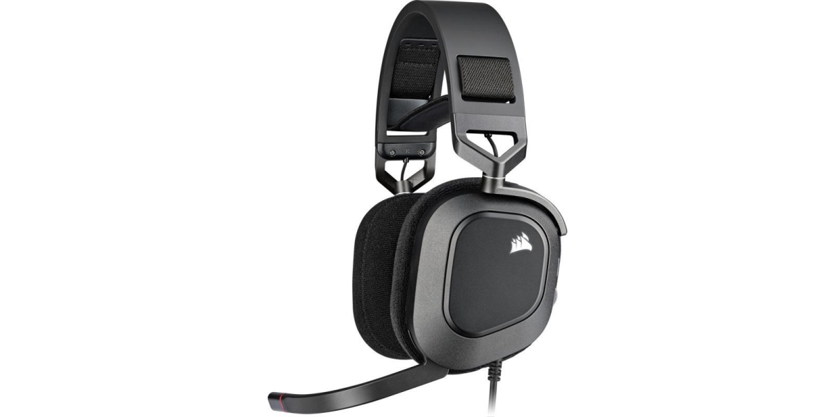 Casti Gaming Corsair HS80 Surround CA-9011237-EU, Over-head, Negru Carbon...