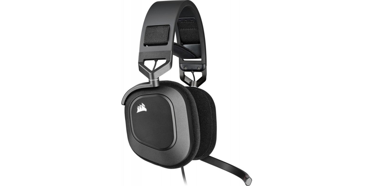 Casti Gaming Corsair HS80 Surround CA-9011237-EU, Over-head, Negru Carbon...