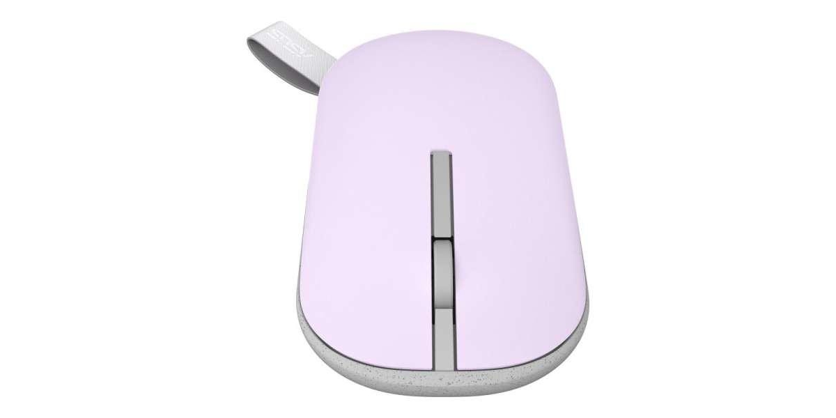 Mouse Wireless Asus Marshmallow MD100 Purple 571306