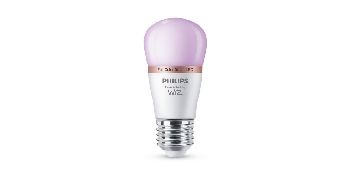 Smart RGB LED bulb Philips Bulb, Wi-Fi, Bluetooth, P45, E27, 4.9W (40W), 470...