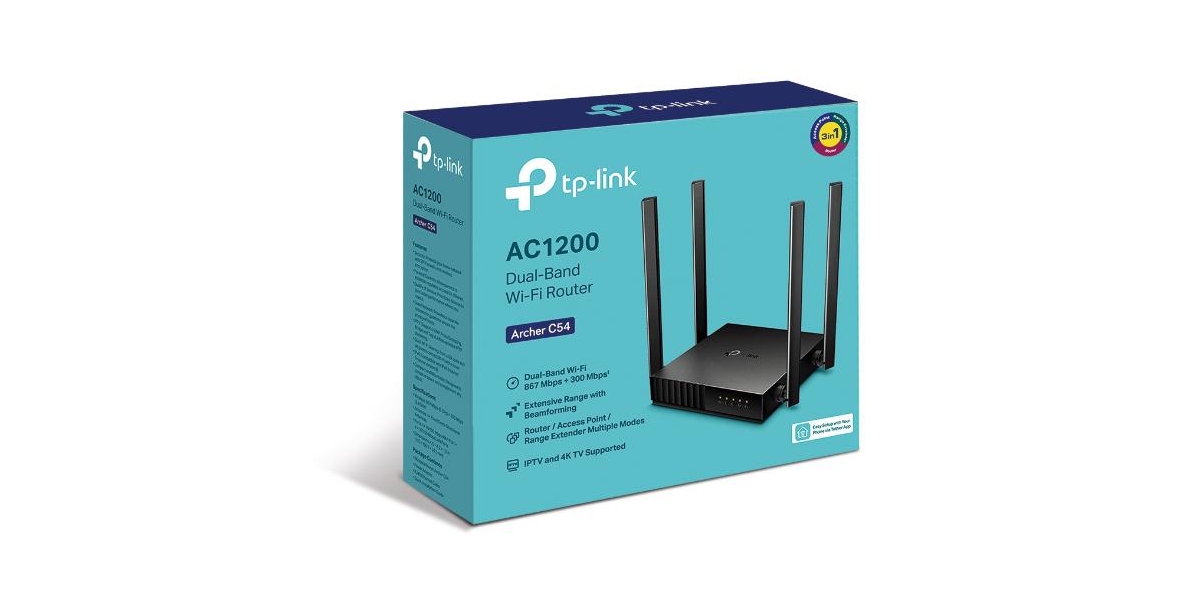 Router wireless TP-LINK Archer C54, AC1200, WiFI 5, Dual-Band 571726