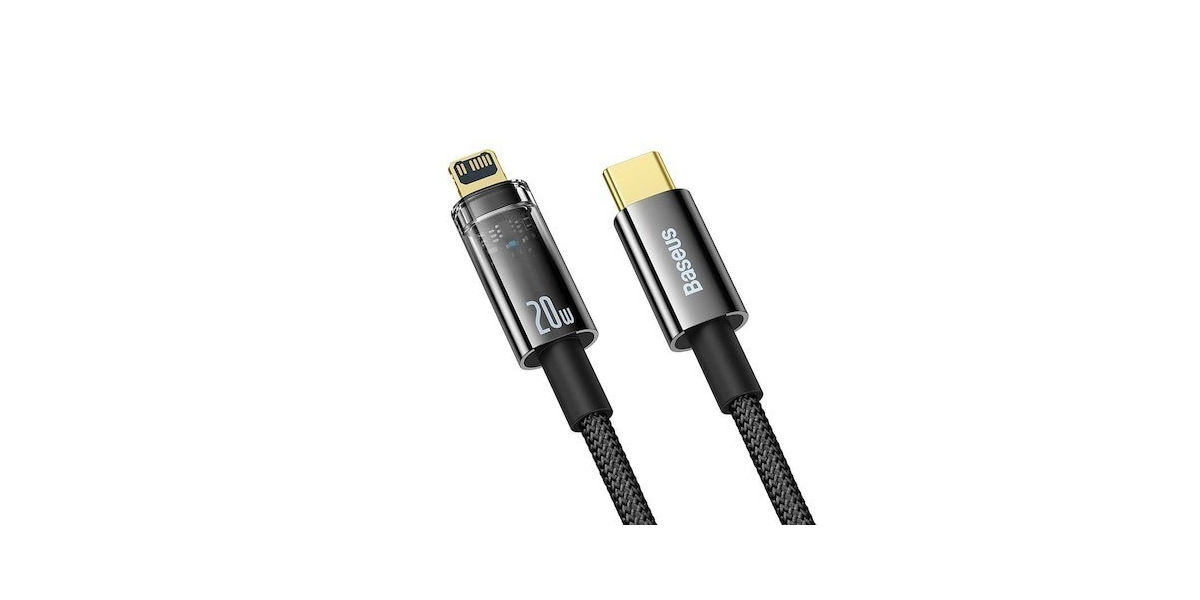 Cablu alimentare si date Baseus Explorer CATS000101, USB Type-C la Lighting...