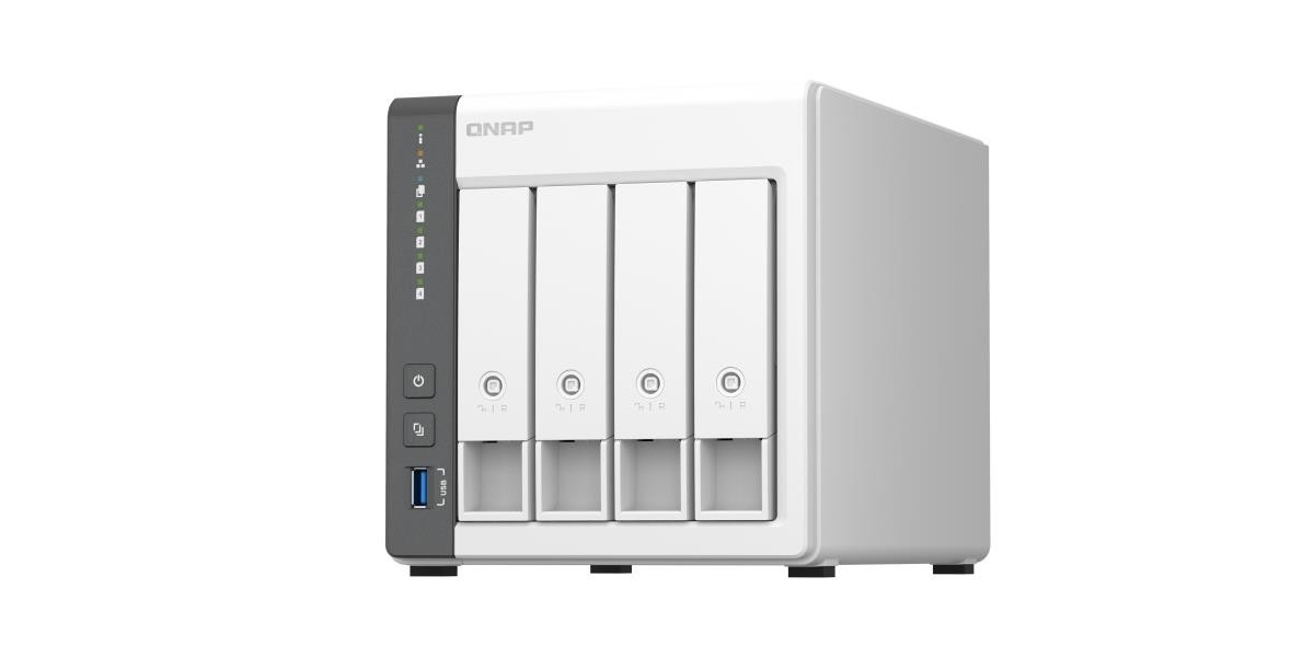 NAS Qnap Storage Tower TS-433-4G, 4BAY, Ethernet LAN Cortex-A55 