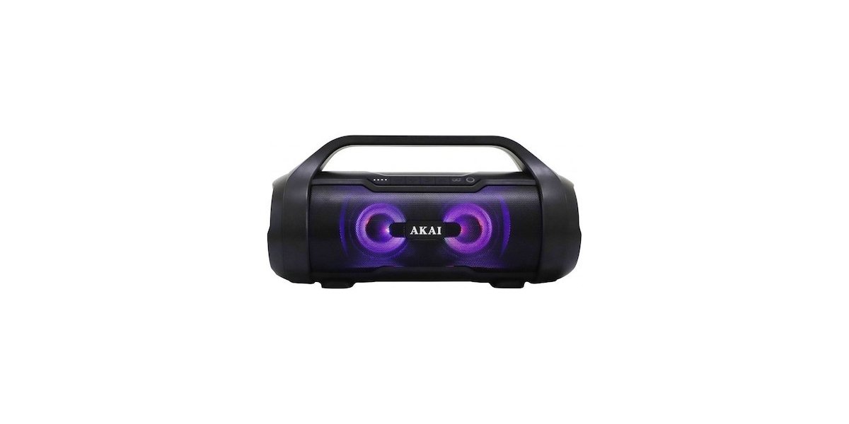 Boxa Portabila Akai ABTS-50, Bluetooth, rezistenta la apa, negru 592880