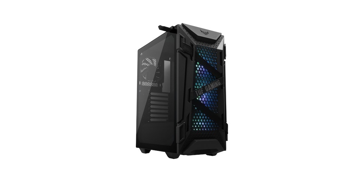 Carcasa ASUS GT301 TUF GAMING, Middle Tower, fara sursa, ATX, Black 592838