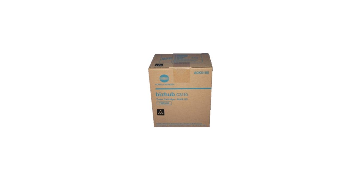 Toner Original Konica-Minolta Black, TNP-51BK, pentru Bizhub C3110, 5K 