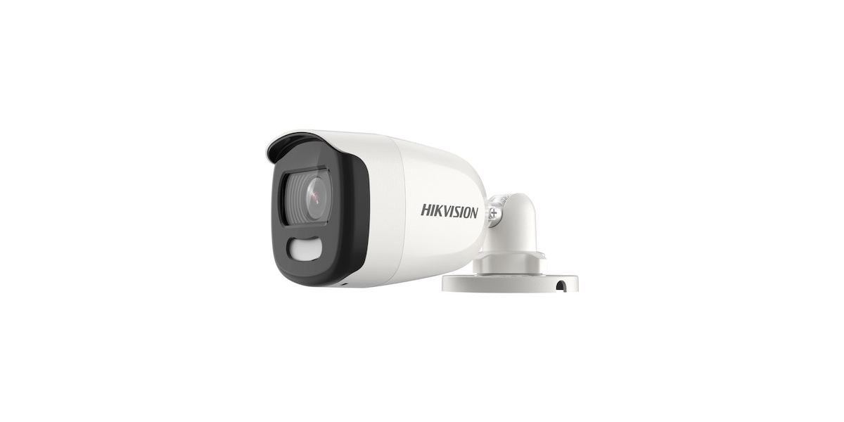 Camera supraveghere Hikvision DS-2CE10HFT-F28, Turbo HD, 5MP, alb 