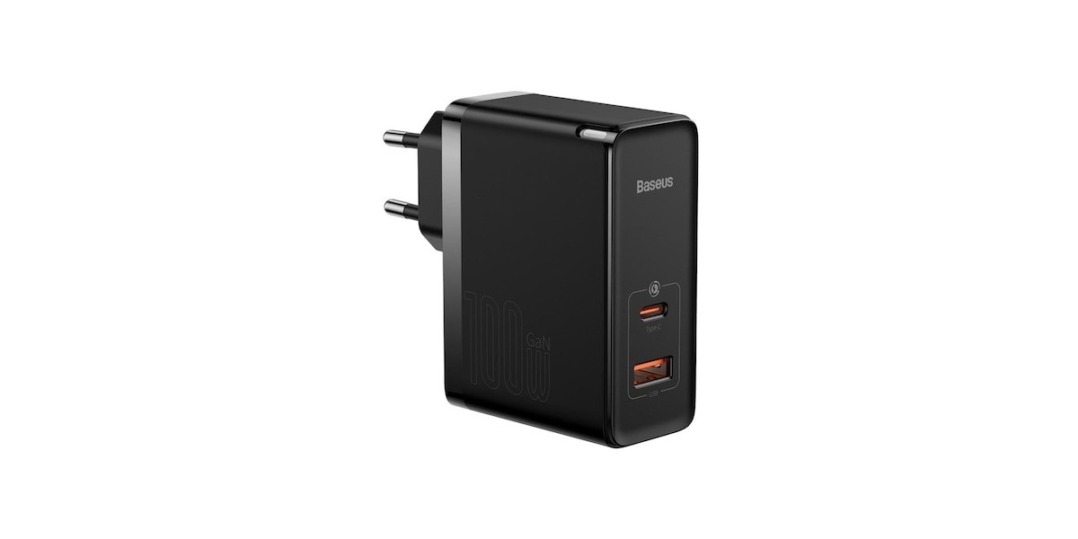 Incarcator retea Baseus GaN5 Pro CCGP090201, 100W, negru 