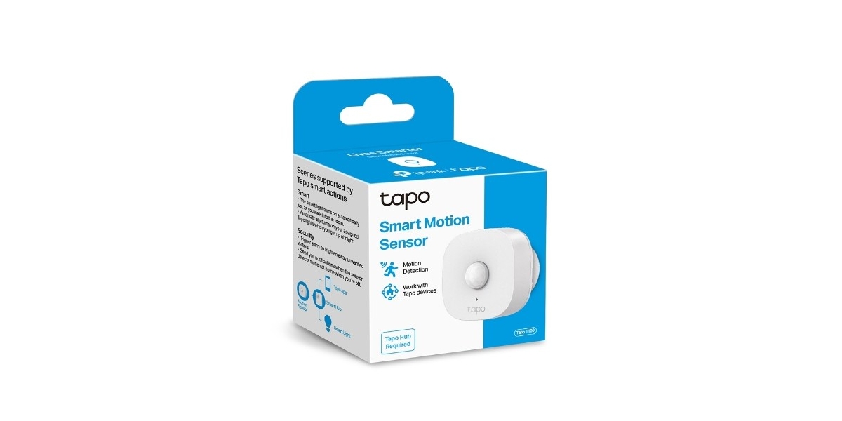 Tapo T100 TP-Link - Senzor Smart de mișcare, WiFi, alb 595544