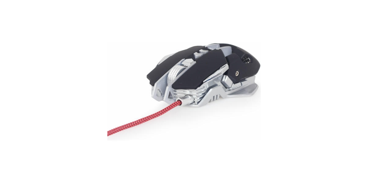 Mouse Gembird Gaming MUSG-05, cu fir, negru / gri 595933