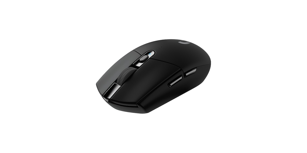 Mouse Logitech Gaming G305 910-005283, Lightspeed Hero, Wireless, negru...