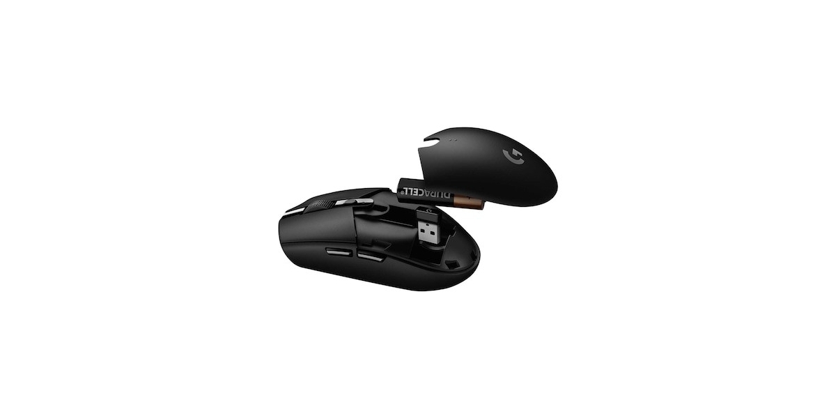 Mouse Logitech Gaming G305 910-005283, Lightspeed Hero, Wireless, negru...