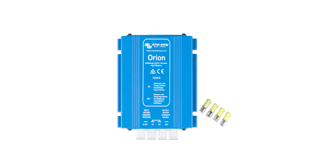 Convertor Victron Energy DC/DC Orion 12/24-8, IP20, fara izolatie 