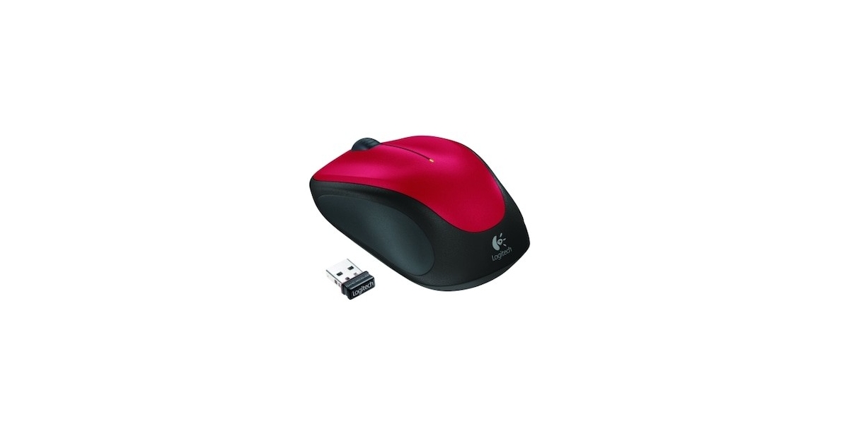 Mouse Logitech M235 Wireless 910-002496, rosu 605404