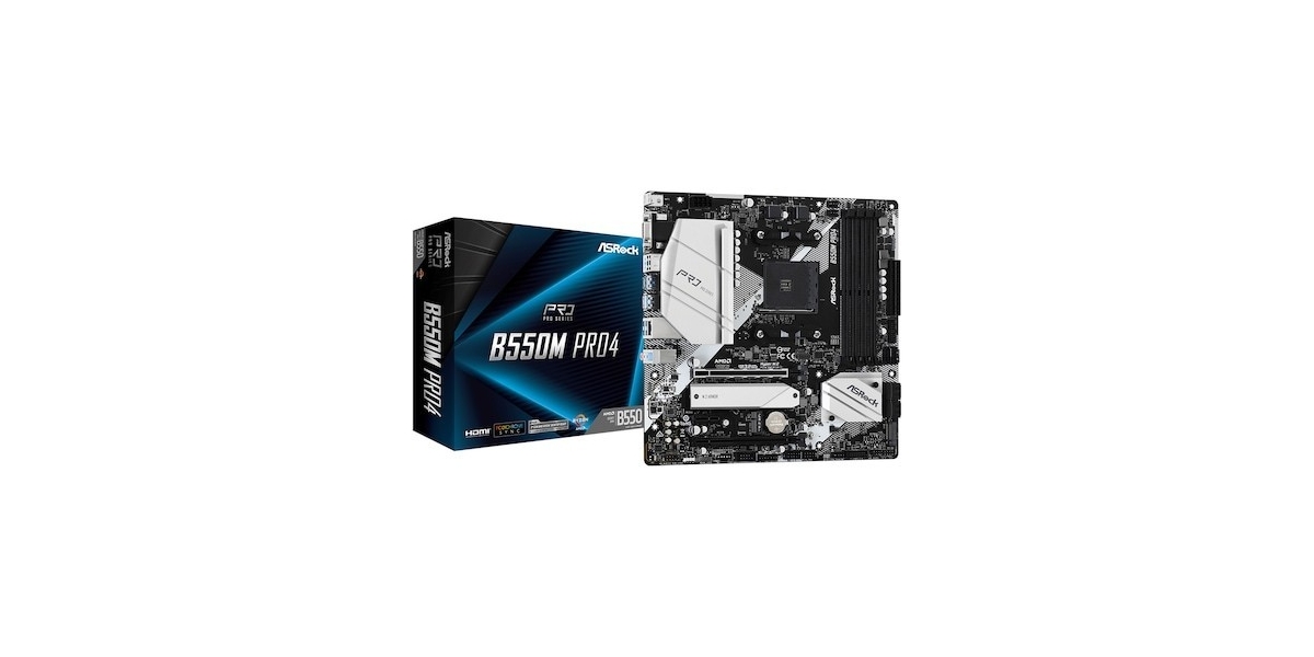 Placa de baza ASRock B550M PRO4, Socket AM4 