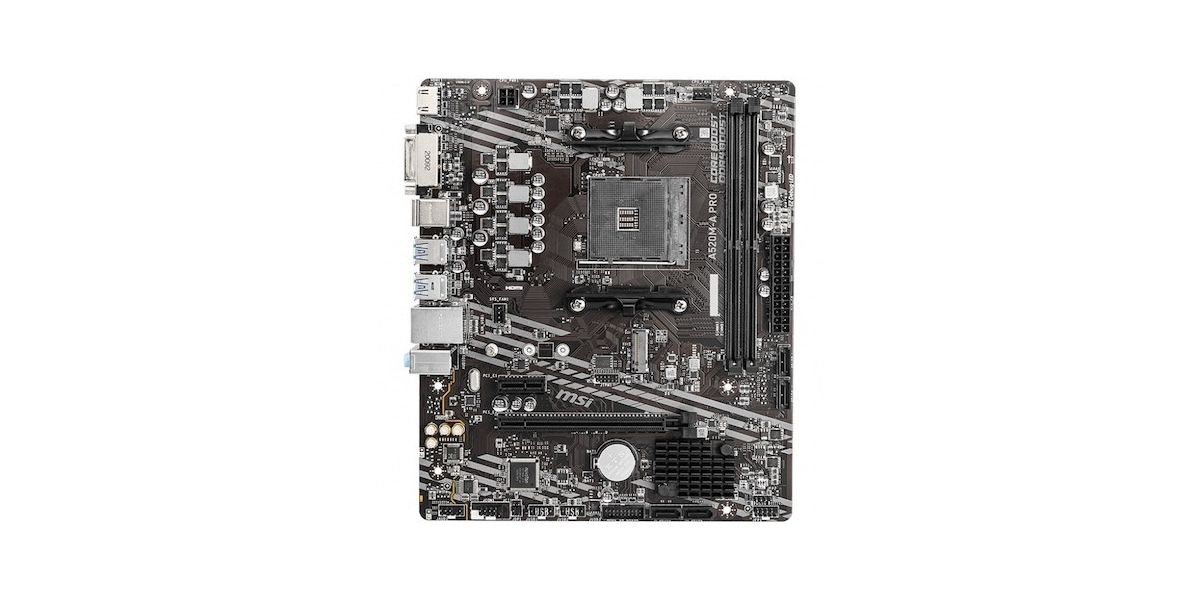 Placa de baza MSI A520M-A PRO, Socket AM4, mATX 611180