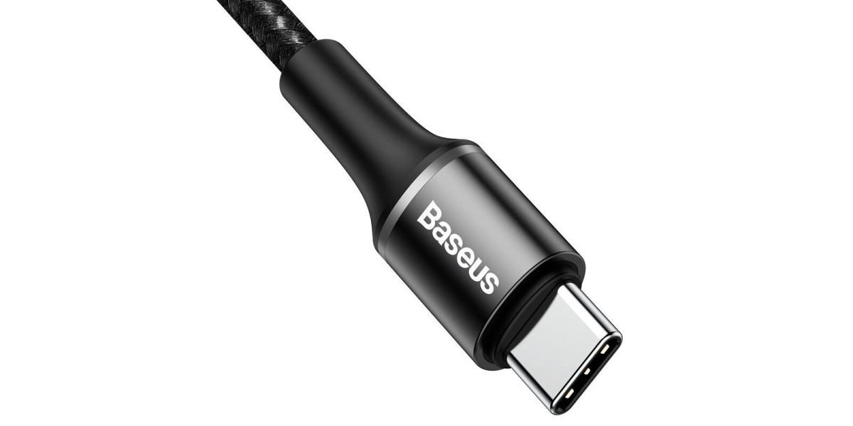 Cablu alimentare si date Baseus Halo CATGH-J01, USB Type-C la USB Type-C,...