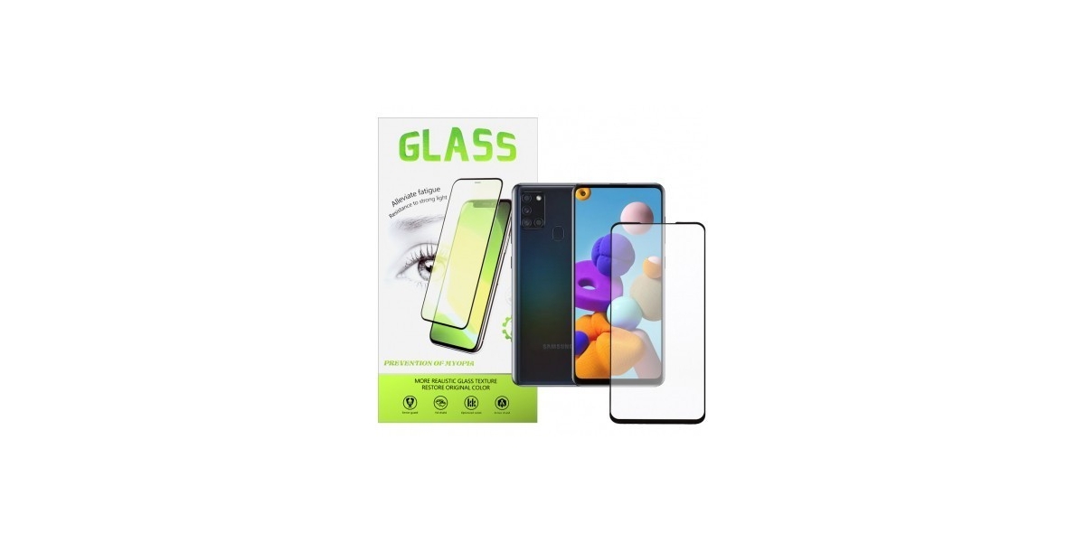 Folie sticla Spacer pentru Samsung Galaxy A21S, Tempered Glass, sticla 9D,...