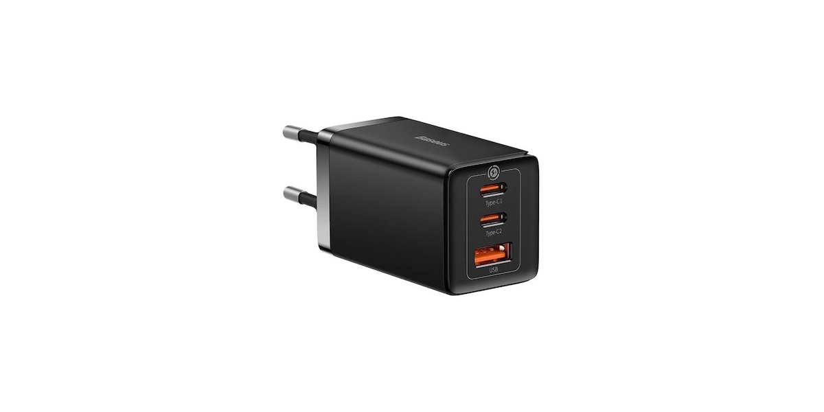 Incarcator de retea Baseus GaN5 Pro CCGP120201, Quick Charge 65W, negru 