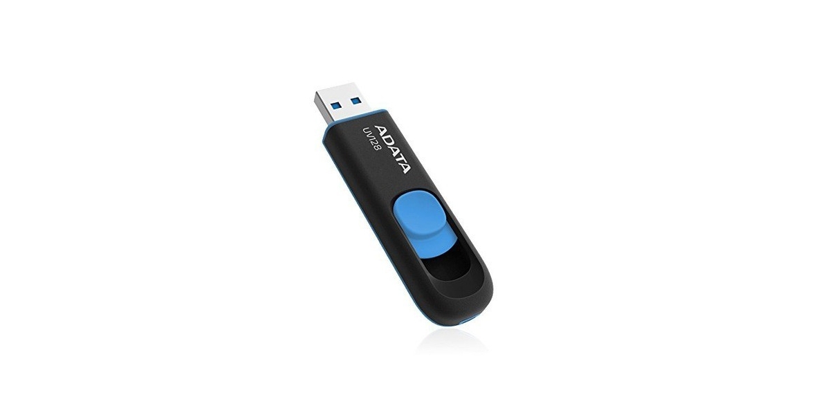 Memorie USB Flash Drive ADATA UV128 128GB, USB 3.0 (AUV128-128G-RBE) 613709