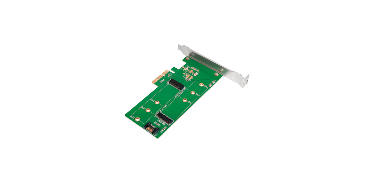 Placa adaptoare Logilink PC0083, PCI-Express la M.2 SSD SATA/PCIe 613702