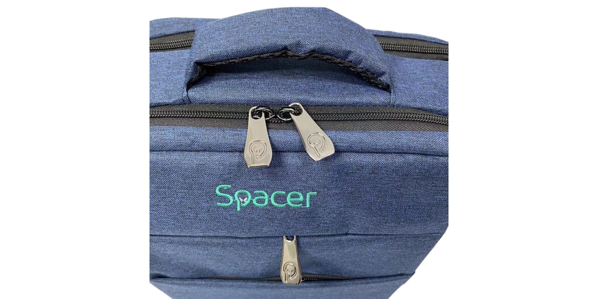 Rucsac Spacer New York Blue SPBP-NEW-YORK-BL 17", waterproof, albastru 613593