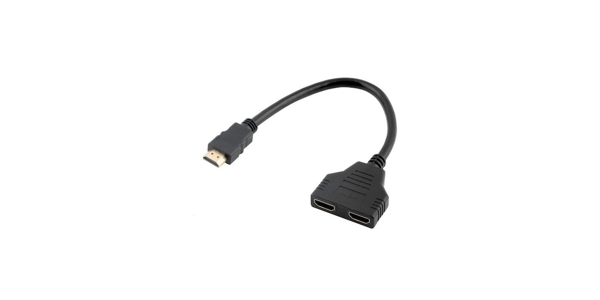 Splitter video Gembird, conector 1: HDMI (T); conector 2: HDMI (M) x 2 613675