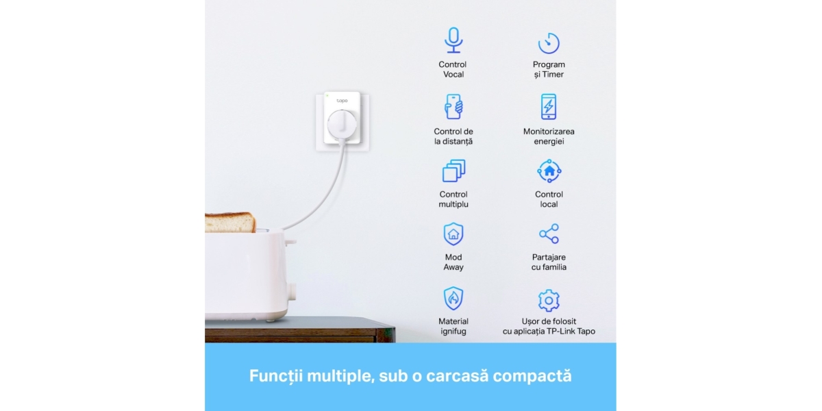 Tapo P110 TP-Link - Priza Inteligentă Wi-Fi Mini 613691