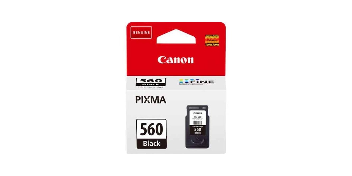 Cartus cerneala Canon PG-560, negru, capacitate 7.5ml / 180 pagini 