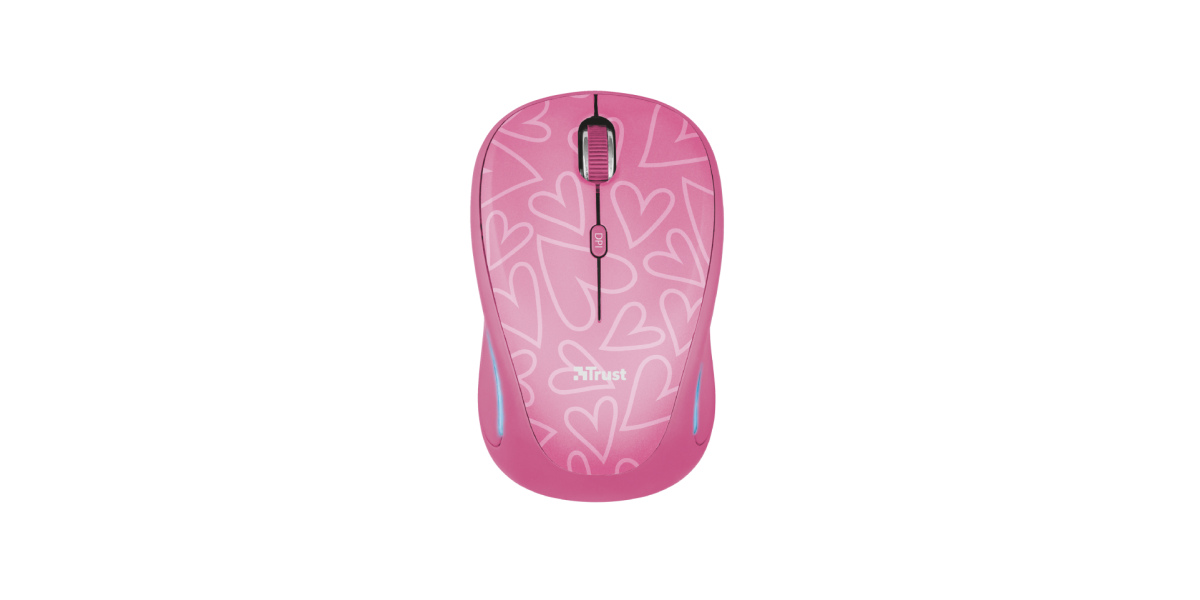 Mouse Trust Yvi FX Wireless, roz (TR-22336) 