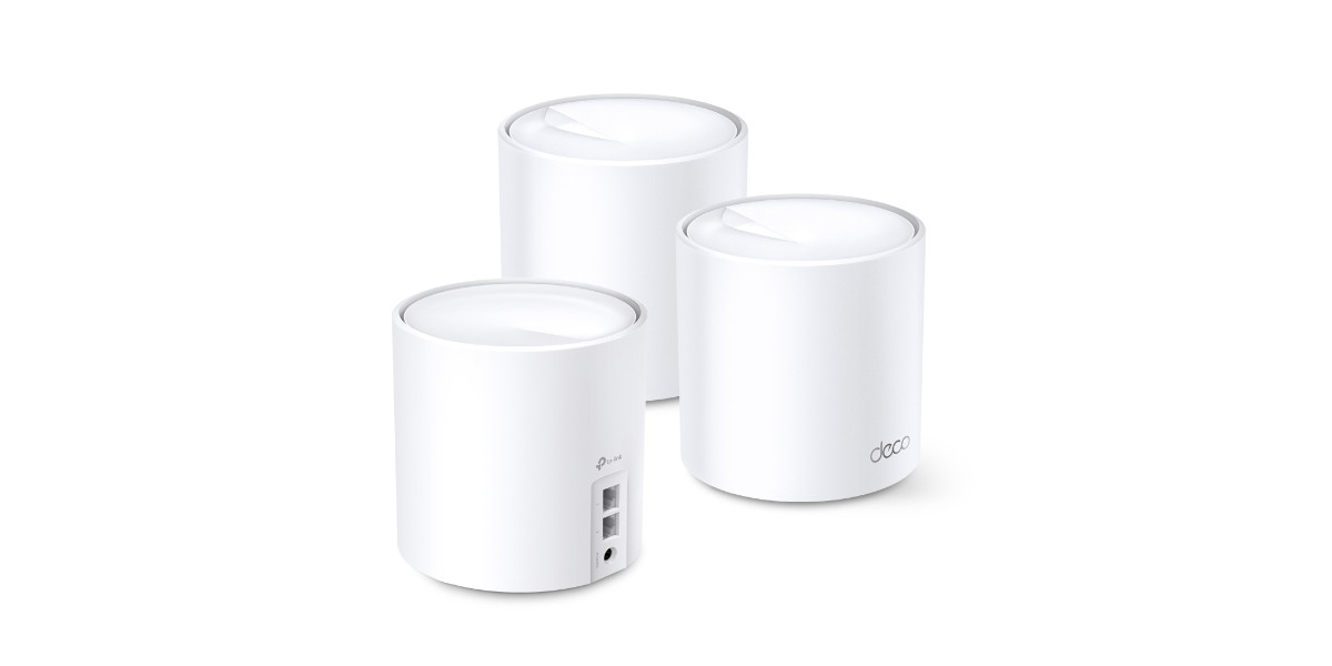 Deco X20 (3-pack) TP-Link AX1800 mesh Wi-Fi 6 System 630022