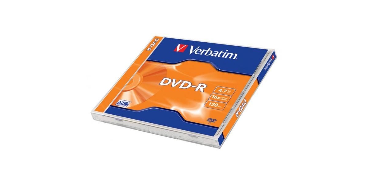 DVD-R Verbatim Matt Silver Surface 43519, 16X, 4.7 GB, Jewel Case 