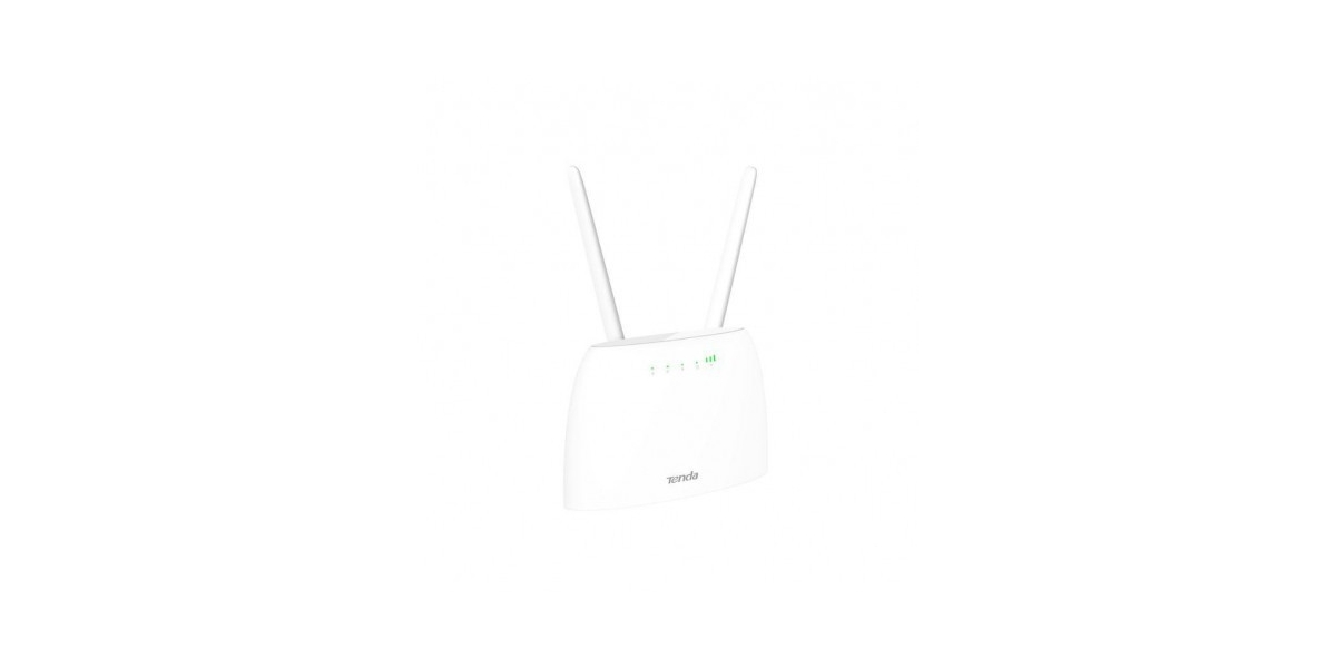 Router Wireless Tenda 4G06C, N300 2.4Ghz alb, 4G LTE 