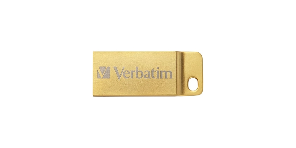 Memorie USB Verbatim Metal Executive 3.0 64GB, Gold (99106) 631344