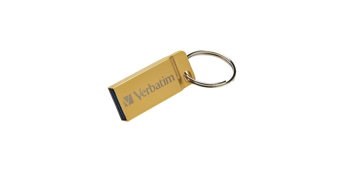 Memorie USB Verbatim Metal Executive 3.0 64GB, Gold (99106) 631345