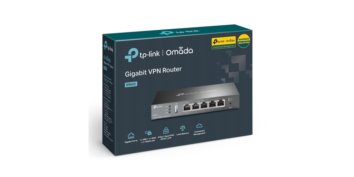 TP-Link ER605 Omada Gigabit VPN Router V2 632560