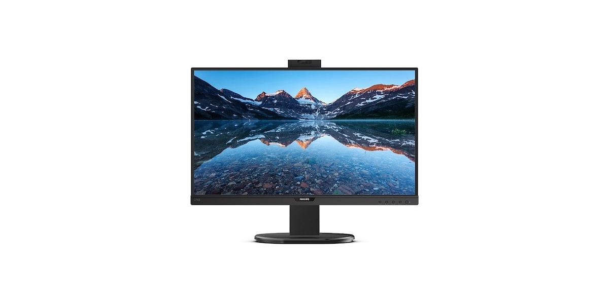 Monitor LED IPS Philips 27' 276B9H/00, WQHD, USB-C, Webcam, Negru 