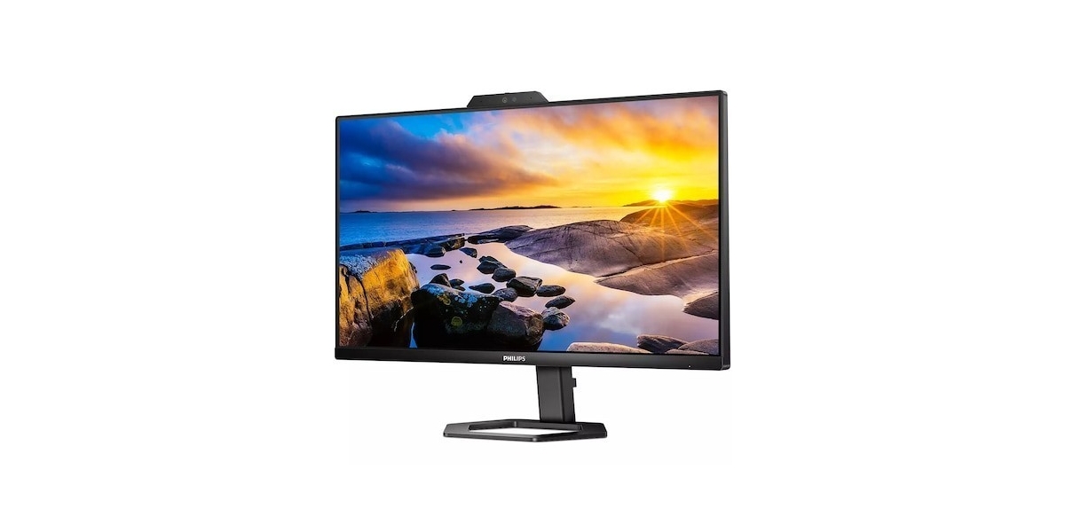 Monitor WLED IPS Philips 23.8" 24E1N5300HE/00, FHD, 4ms, Webcam, Negru 634125