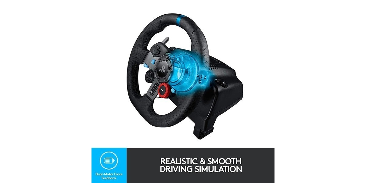 Volan de curse Logitech Driving Force G29 pentru PC si PlayStation 3-4 634165