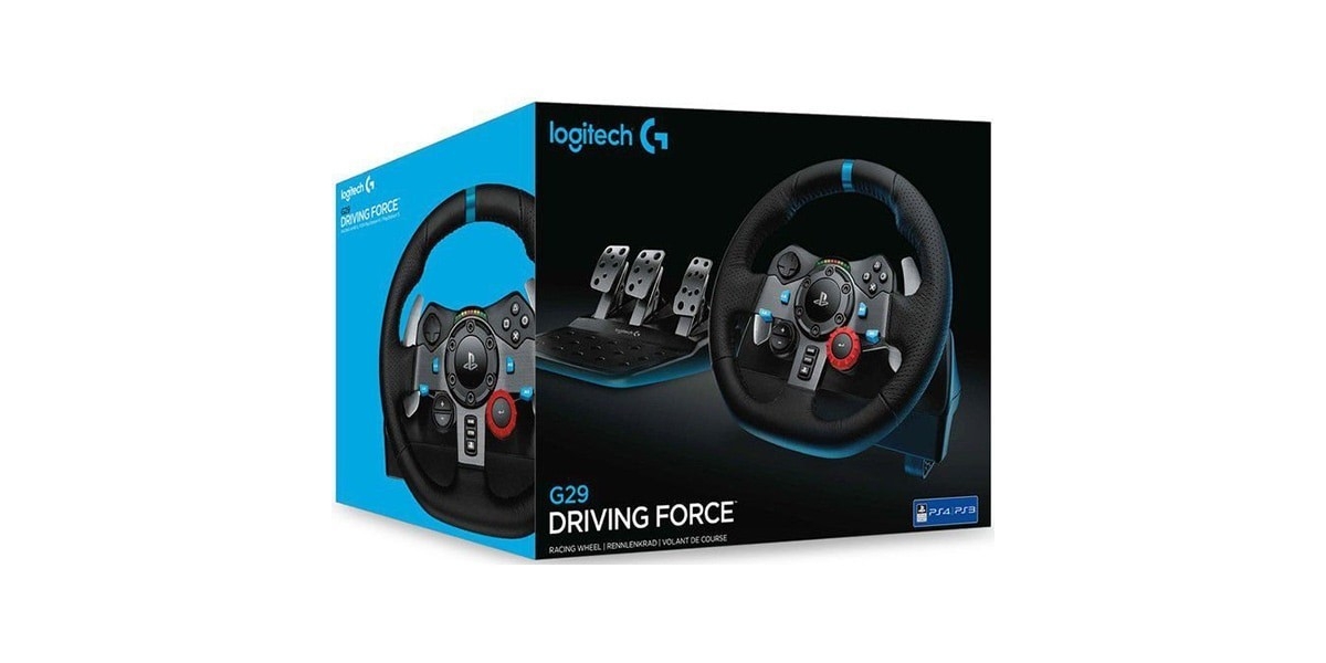 Volan de curse Logitech Driving Force G29 pentru PC si PlayStation 3-4 634168