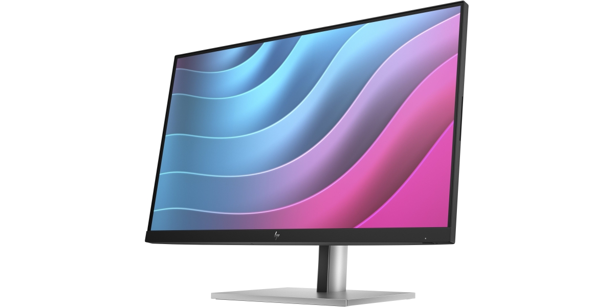 Monitor HP E-Series E24 G5 23.8" 6N6E9AA#ABB, Full HD, Argintiu 636815