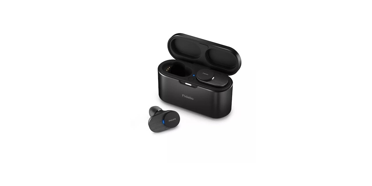 Casti audio true wireless Philips Fidelio T1BK/00, In-Ear, Negru 637635