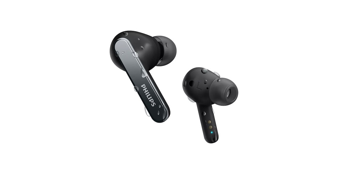 Casti audio True Wireless Philips TAT5506BK/00, In-Ear, Negru 637492