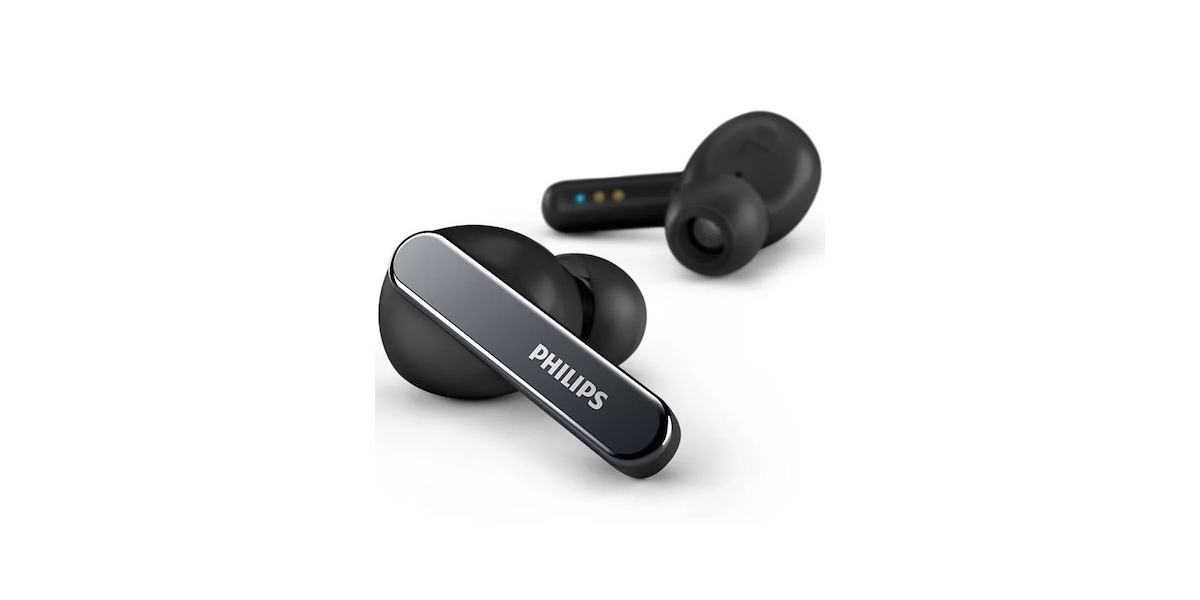 Casti audio True Wireless Philips TAT5506BK/00, In-Ear, Negru 637493