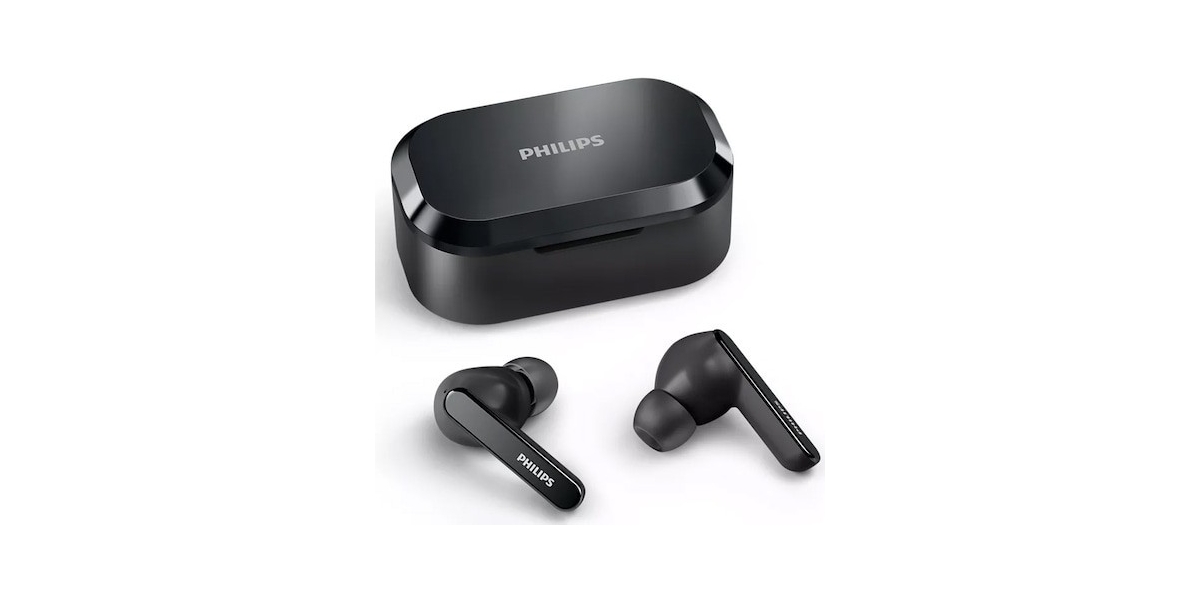 Casti audio True Wireless Philips TAT5506BK/00, In-Ear, Negru 637495