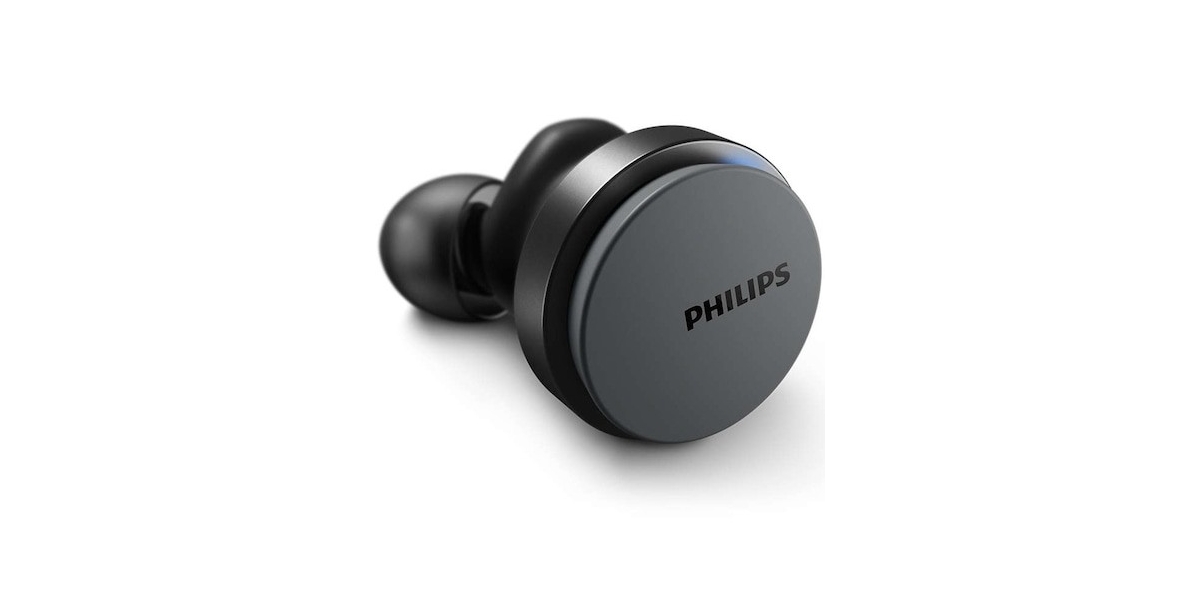 Casti audio true wireless Philips TAT8506BK/00, Bluetooth, Waterproof, Negru...