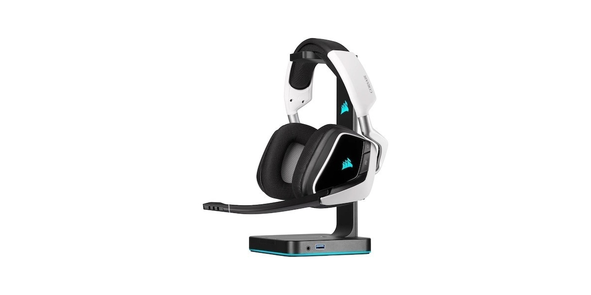 Casti Gaming Corsair Void RGB Elite CA-9011202-EU, Wireless, Alb 637971