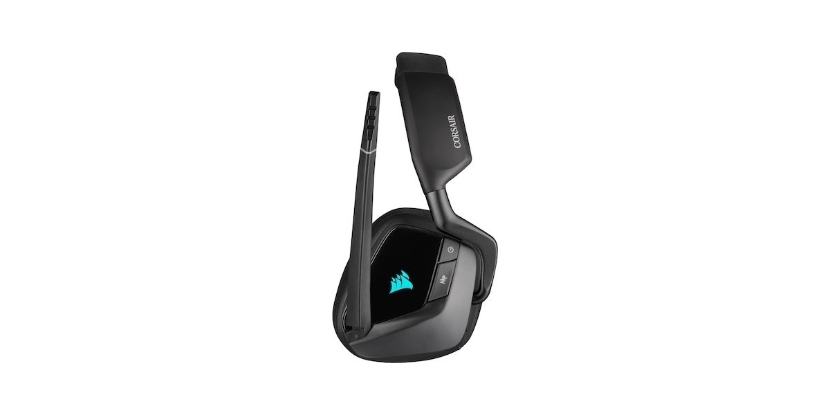 Casti Gaming Corsair Void RGB Elite Wireless, Negru Carbon (CA-9011201-EU)...