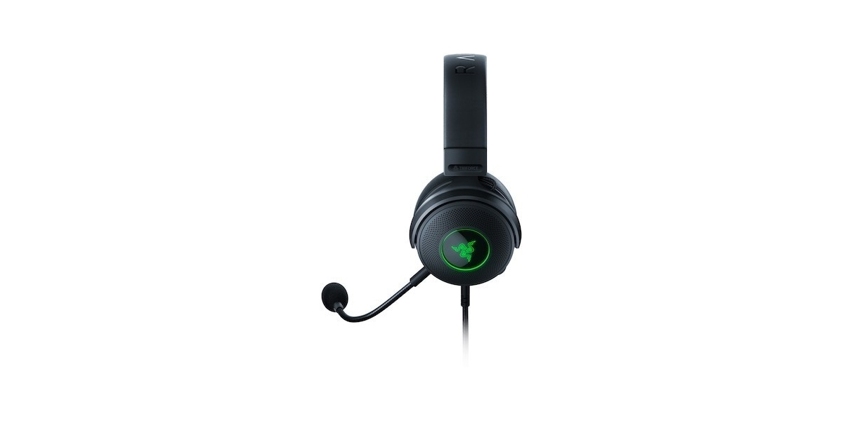 Casti Gaming cu Microfon Razer Kraken V3 RGB cu fir, Negru...